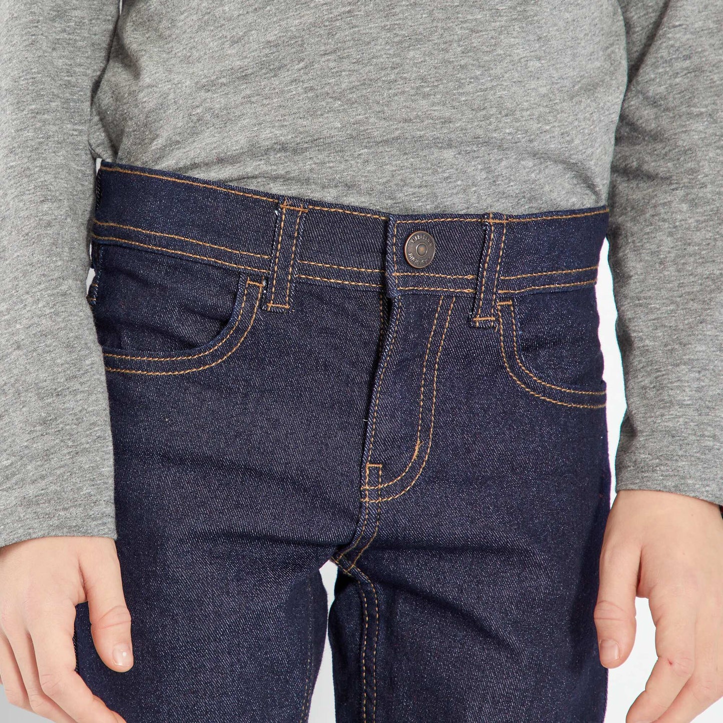 Jean skinny bleu foncé