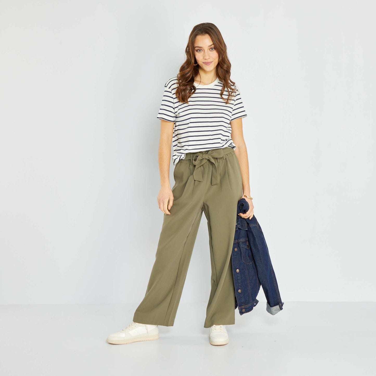 T-shirt en jersey imprimé Blanc