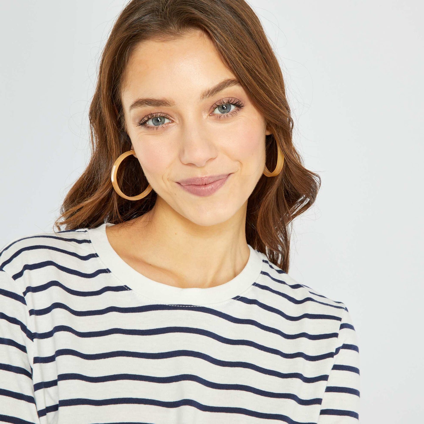 T-shirt en jersey imprimé Blanc