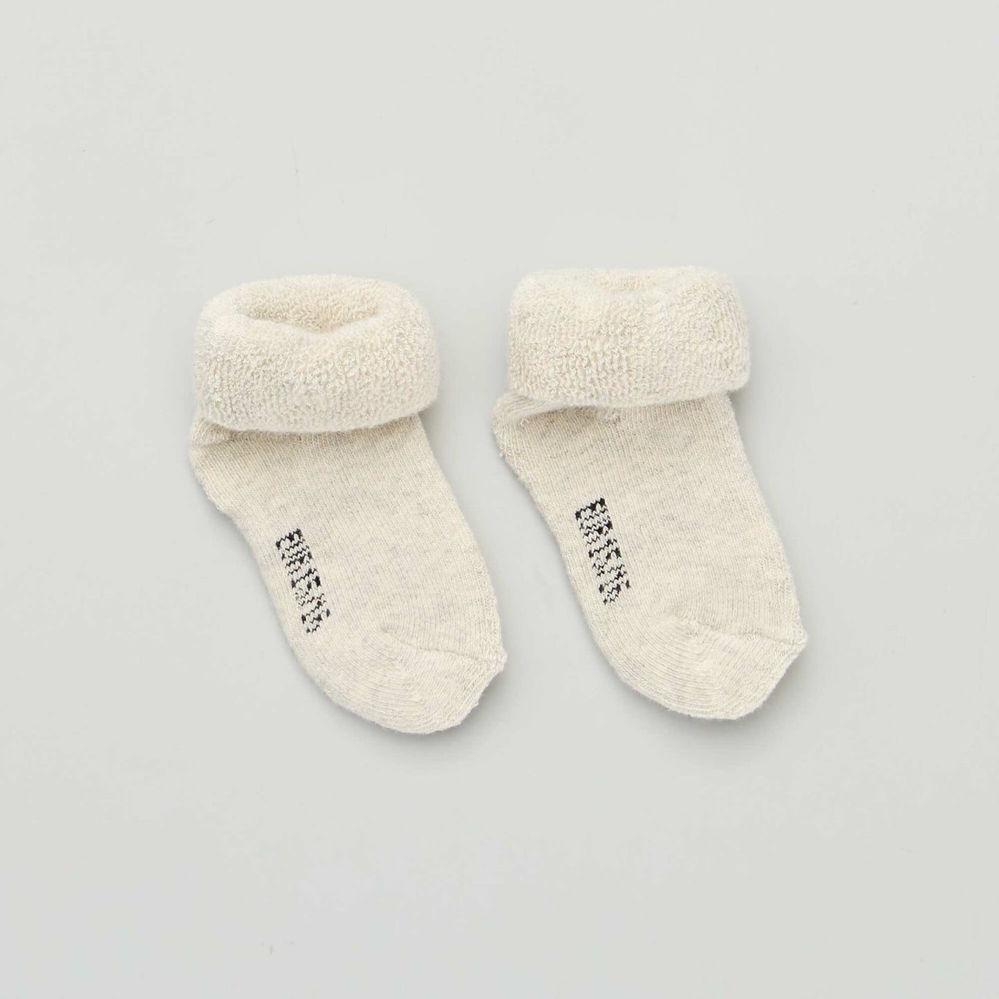 Lot 3 paires de chaussettes BEIGE_SET