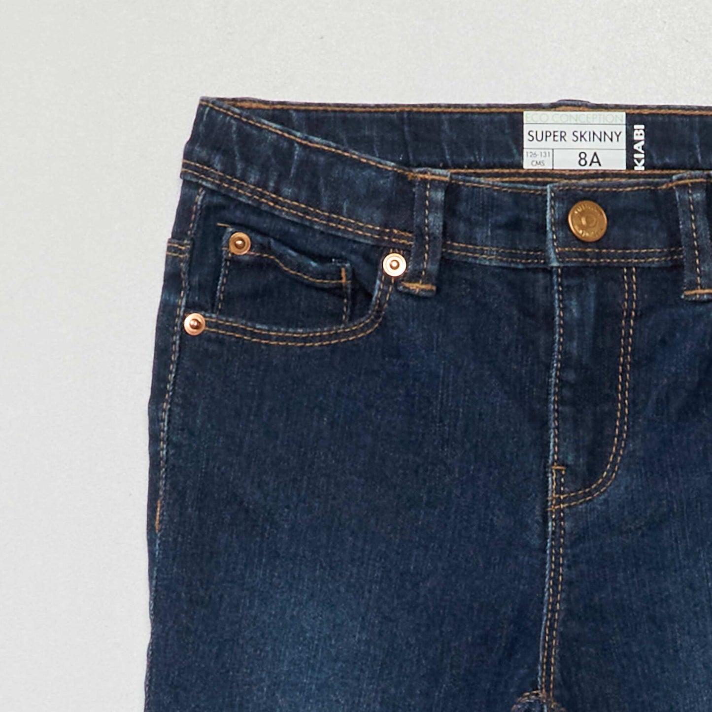 Jean super skinny - Coupe + ajustée bleu foncé