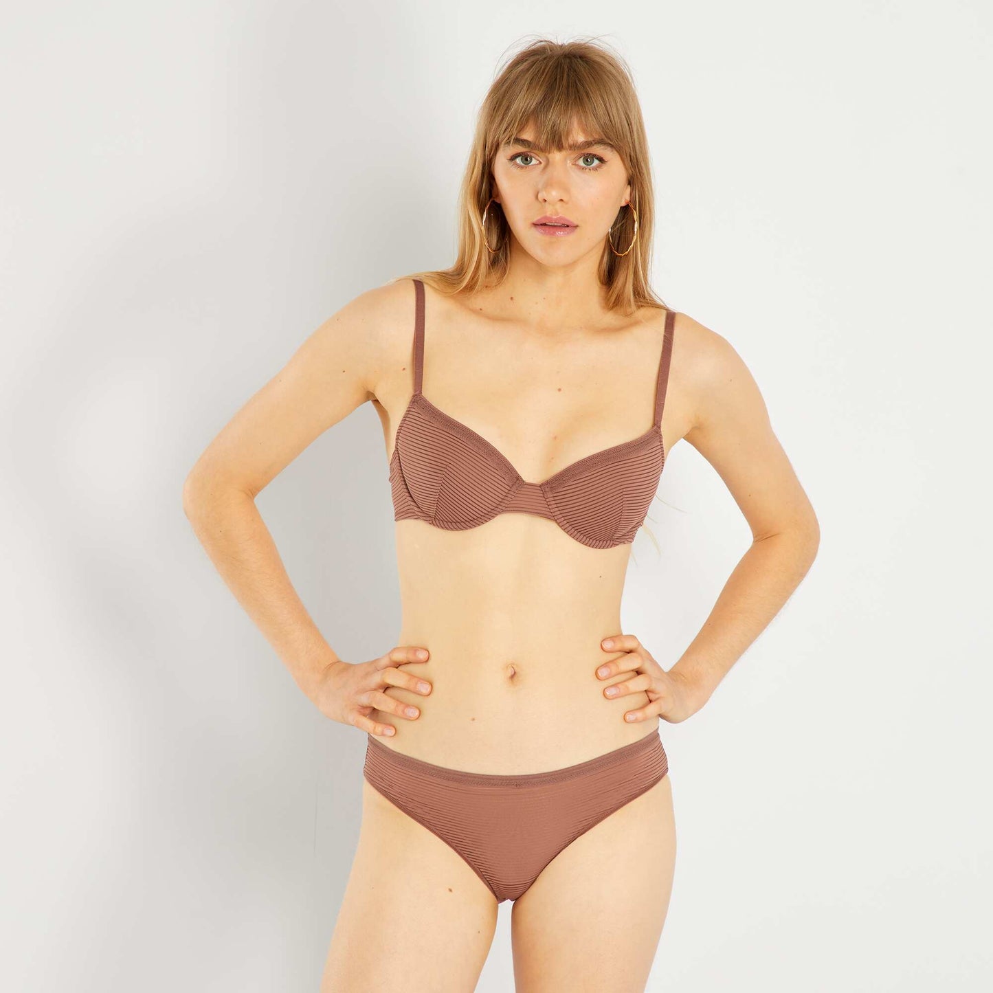 Culotte microfibre Marron