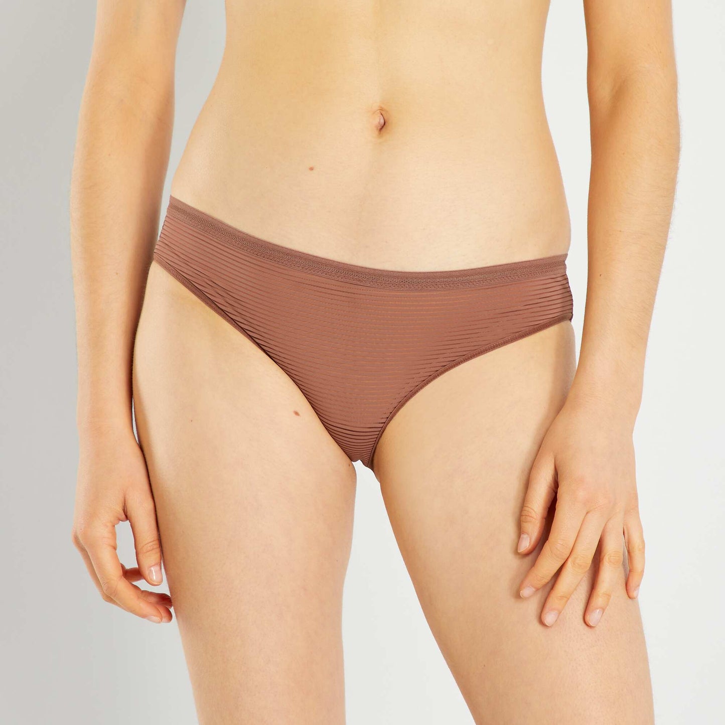 Culotte microfibre Marron