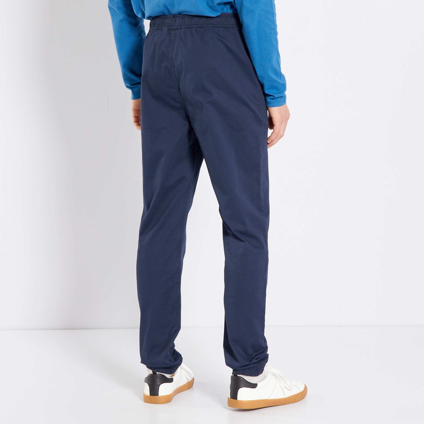 Pantalon esprit jogger bleu marine