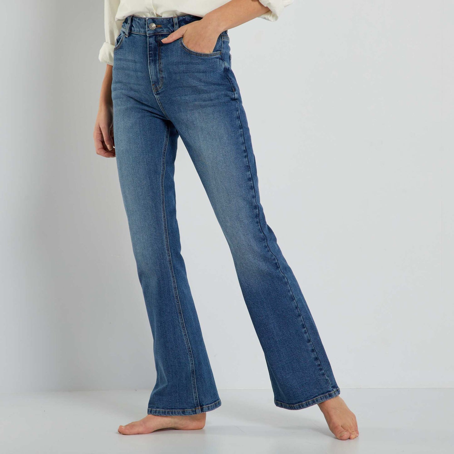 Jean flare/bootcut - L30 stone