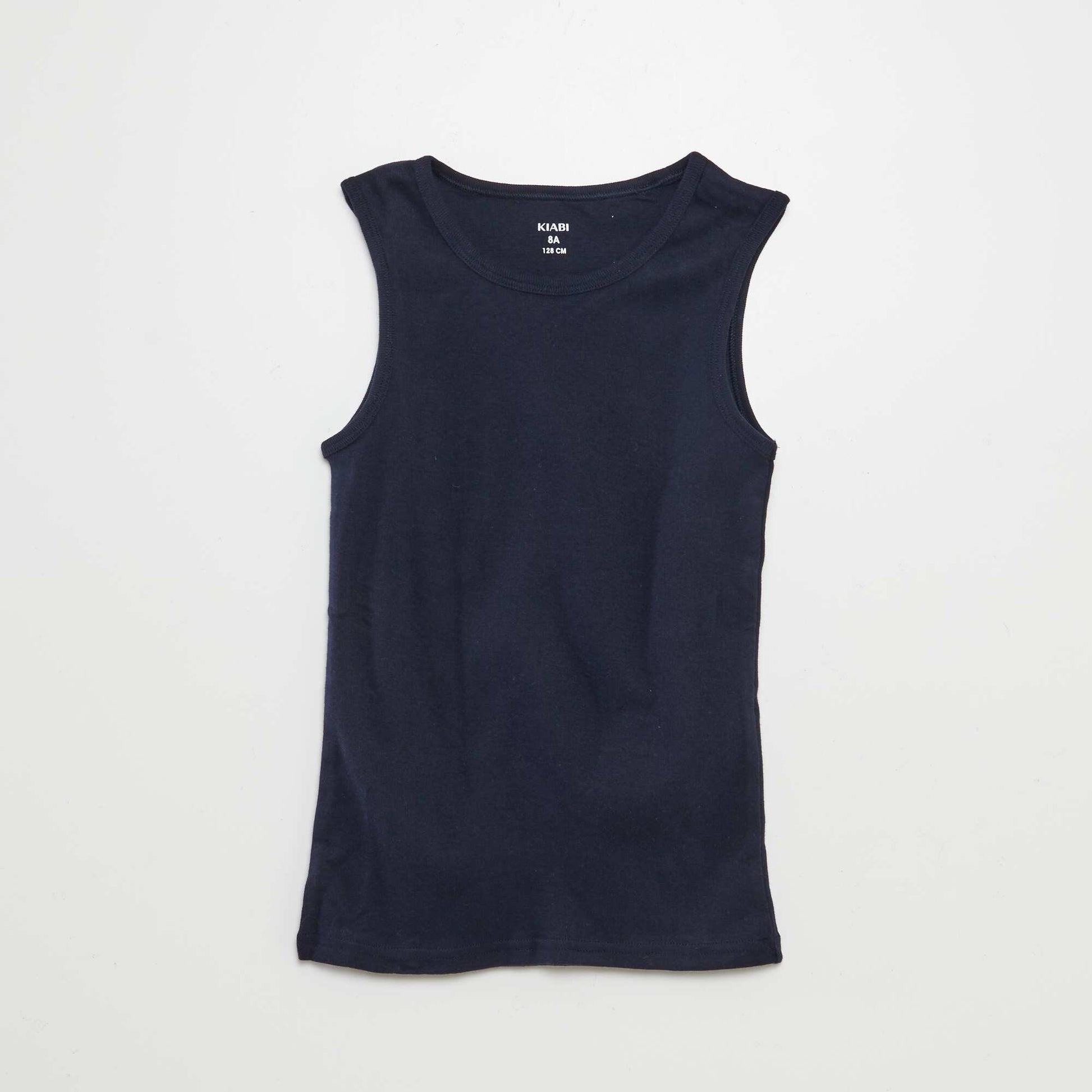 Lot de 3 débardeurs BLEU MARINE