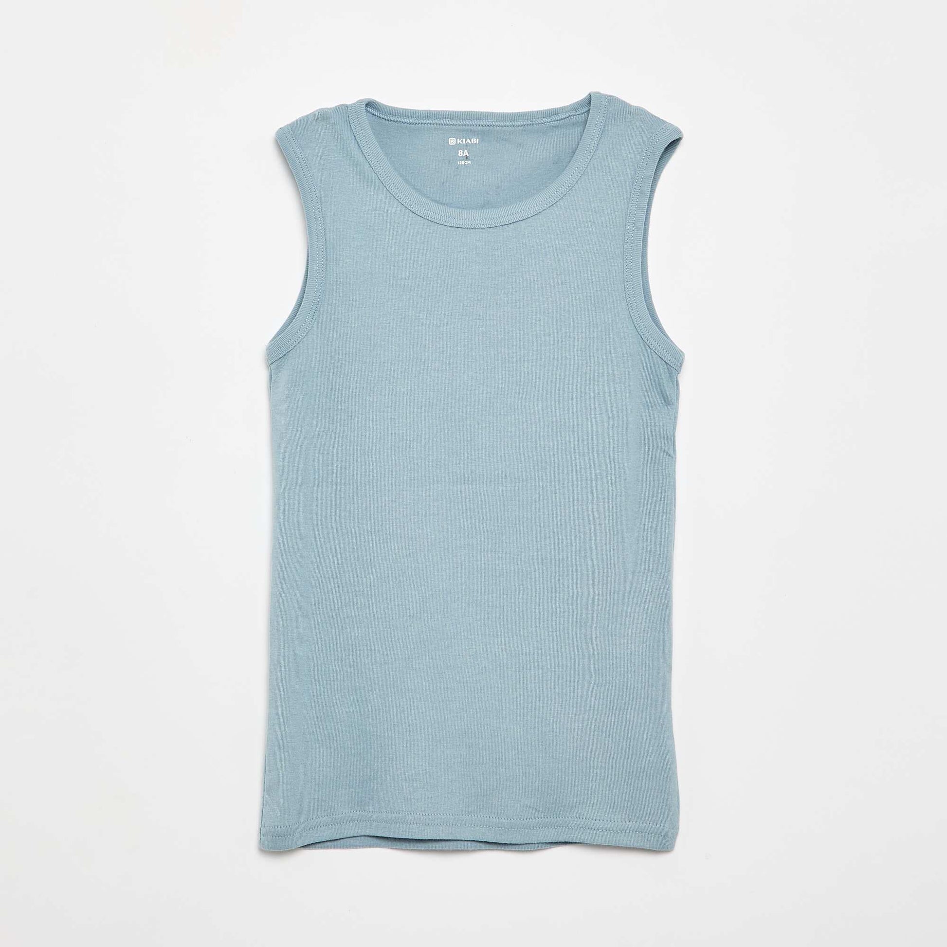 Lot de 3 débardeurs BLEU