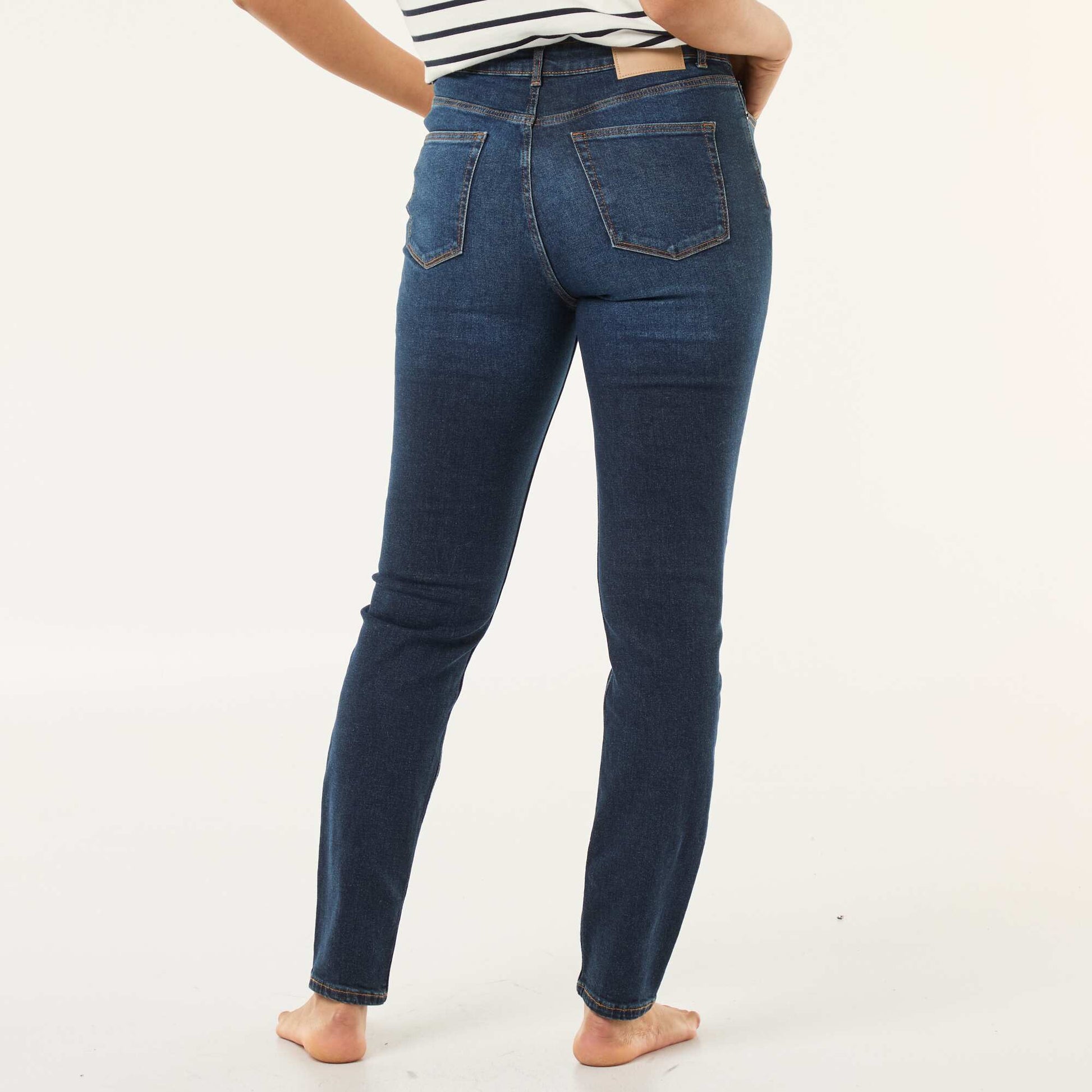 Pantalon slim en denim - L30 BRUT
