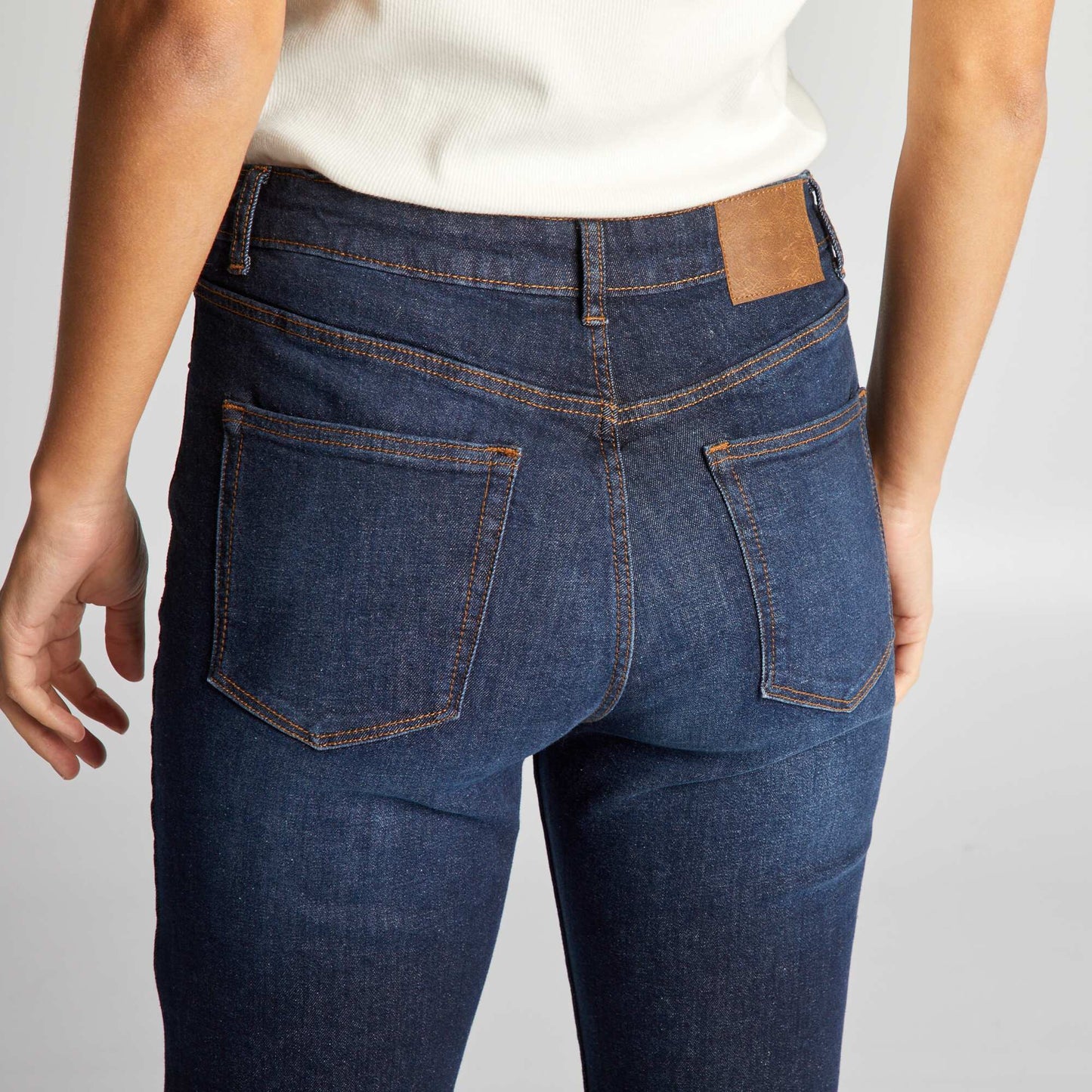 Pantalon slim en denim - L30 BRUT