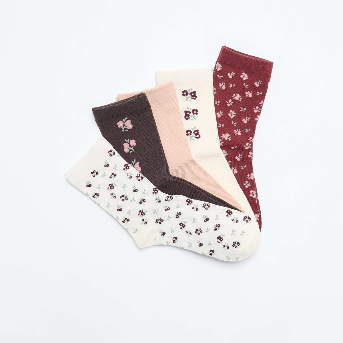 Lot de 5 paires de chaussettes ROSE