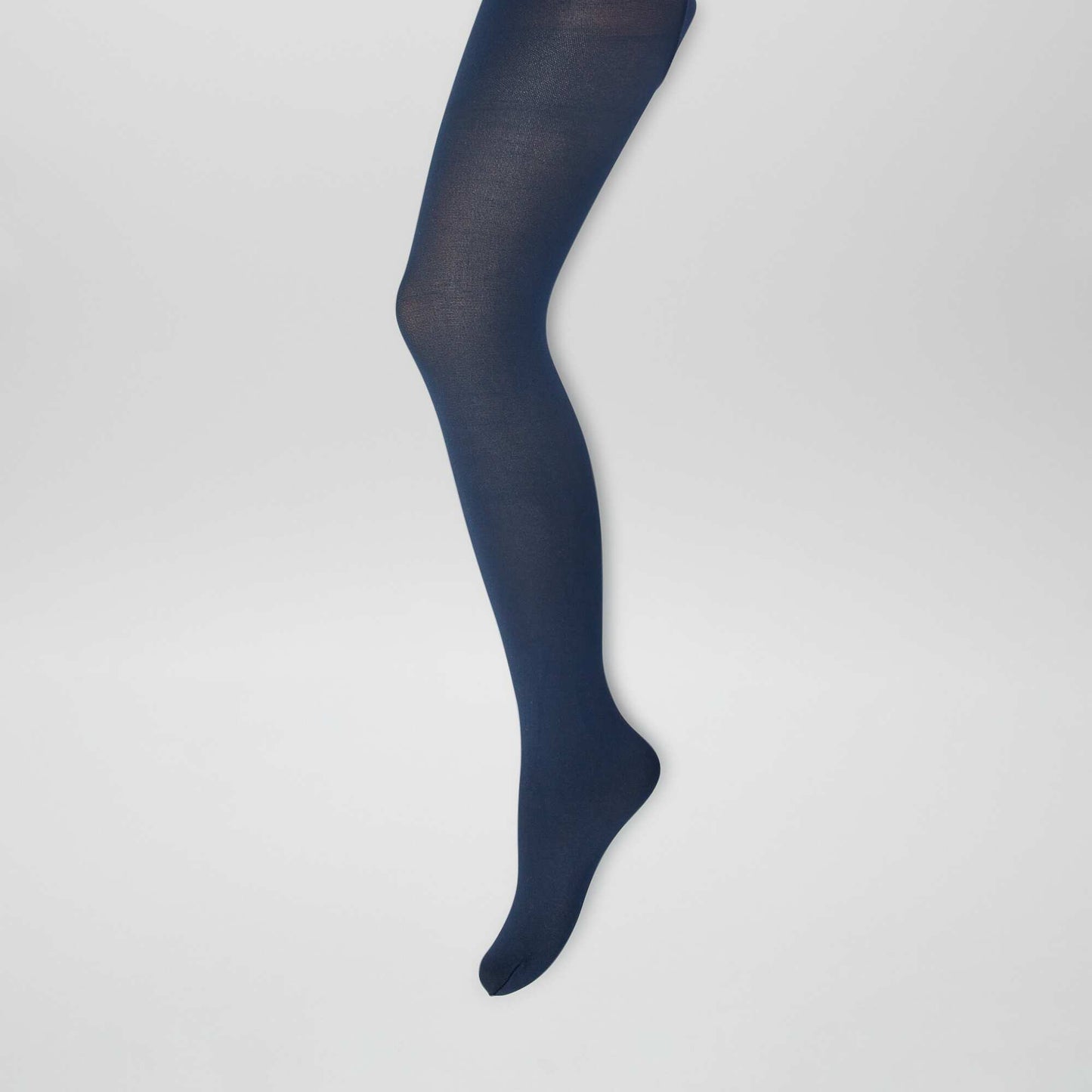 Lot de 2 paires de collants opaques Bleu