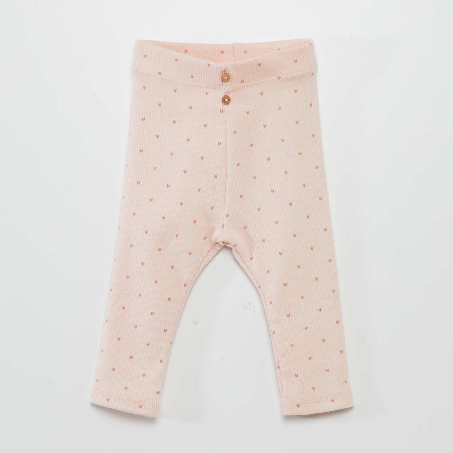 Legging long à motif Rose