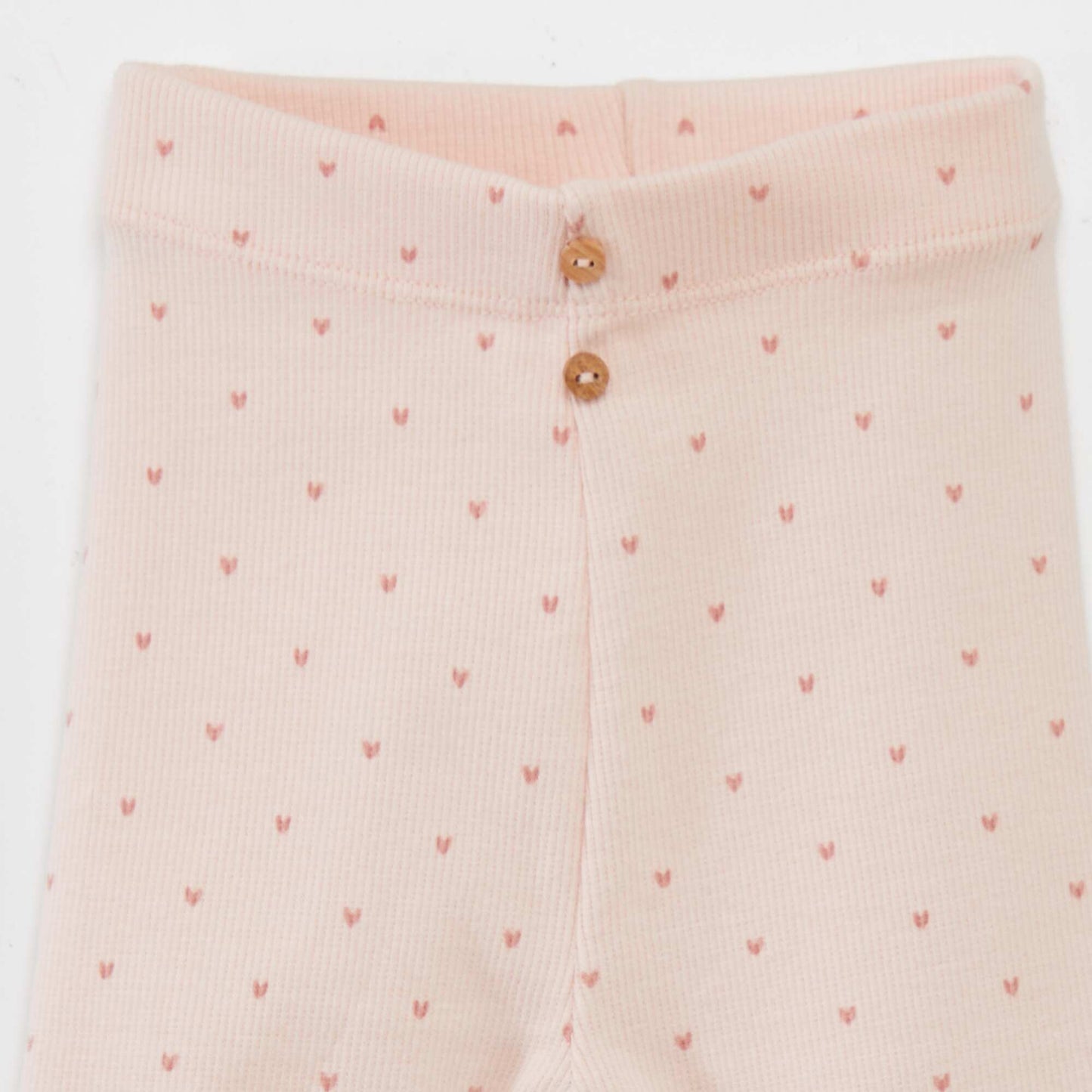 Legging long à motif Rose