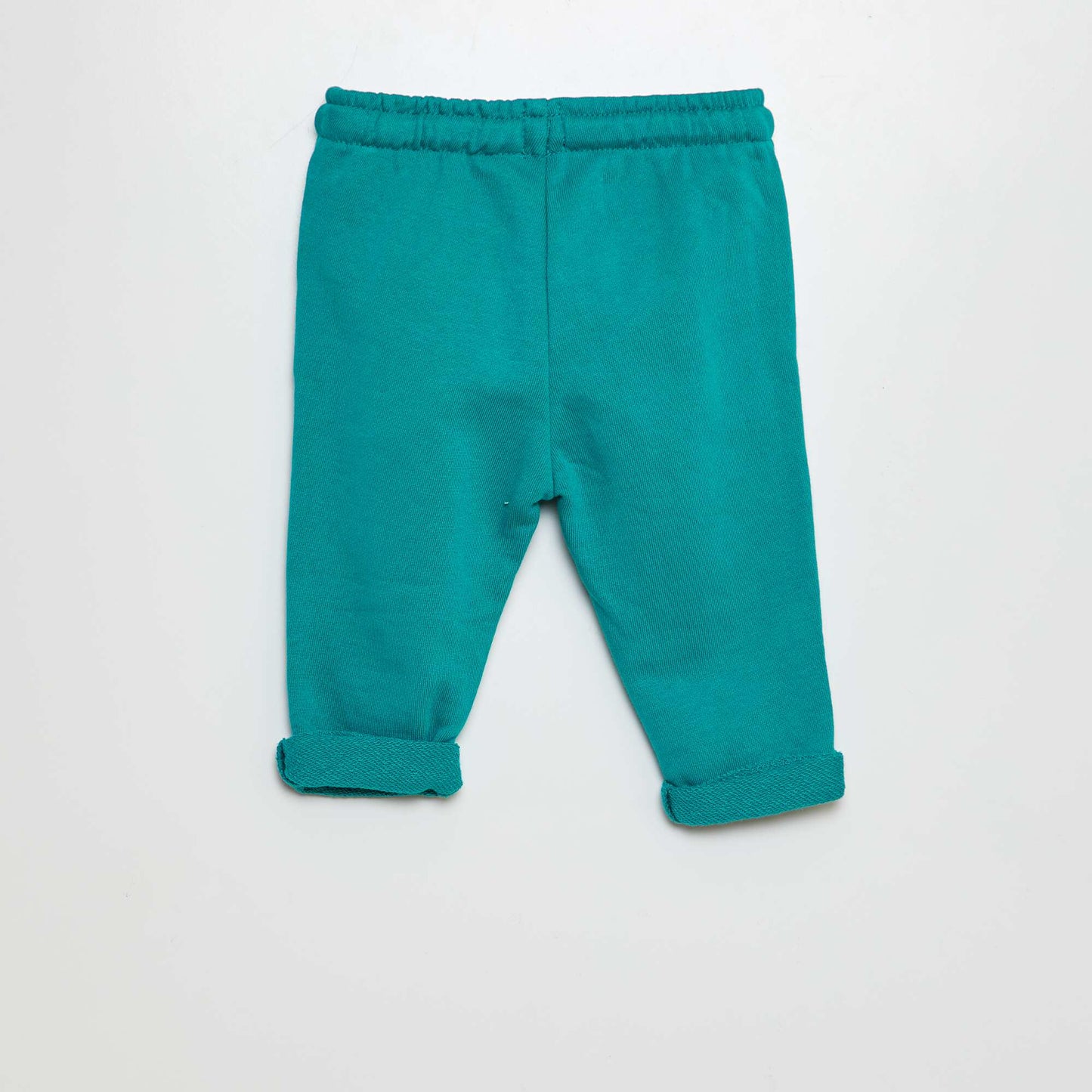 Pantalon jogging en french terry Vert