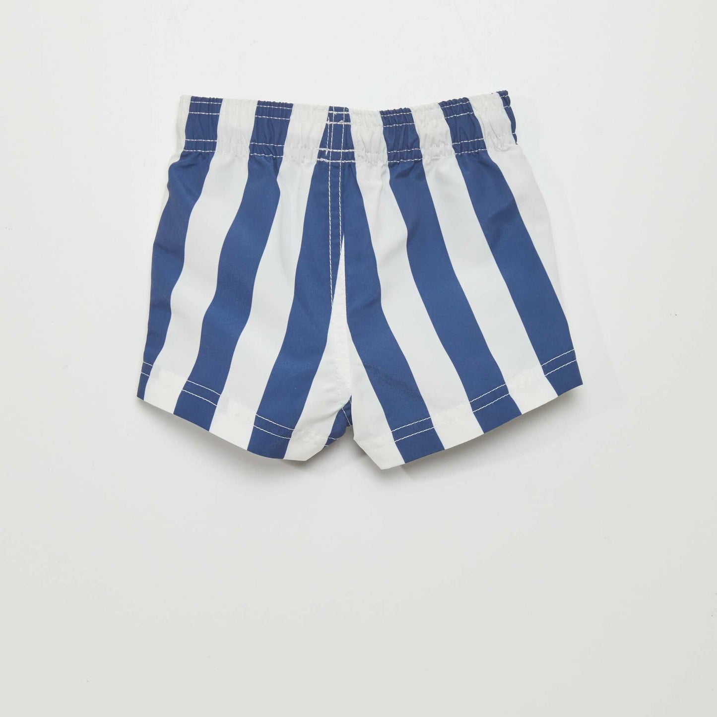 Short de bain Bleu/blanc