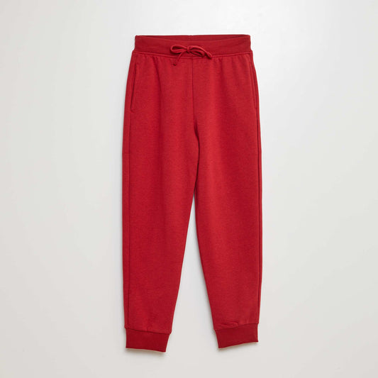 Pantalon de jogging rouge