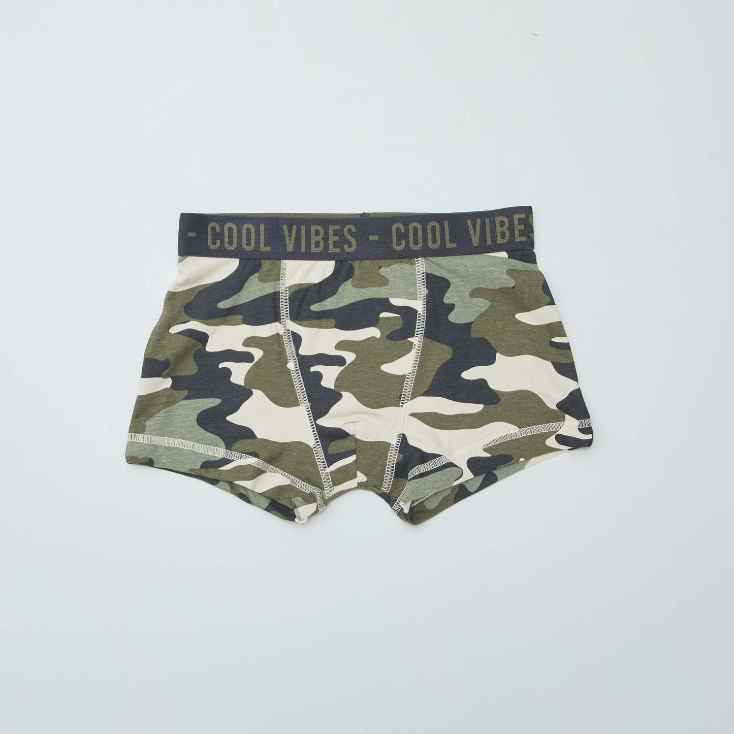 Lot de 3 boxers stretch MARRON