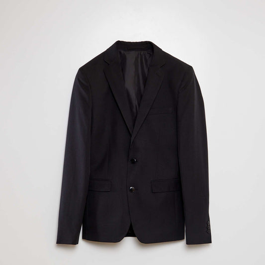 Veste de costume slim fit noir