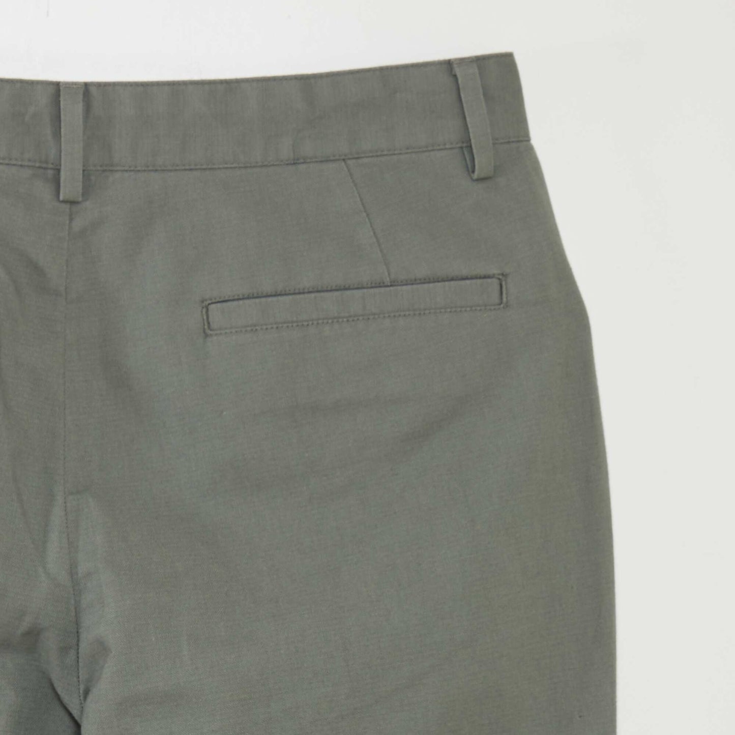 Pantalon chino droit Vert