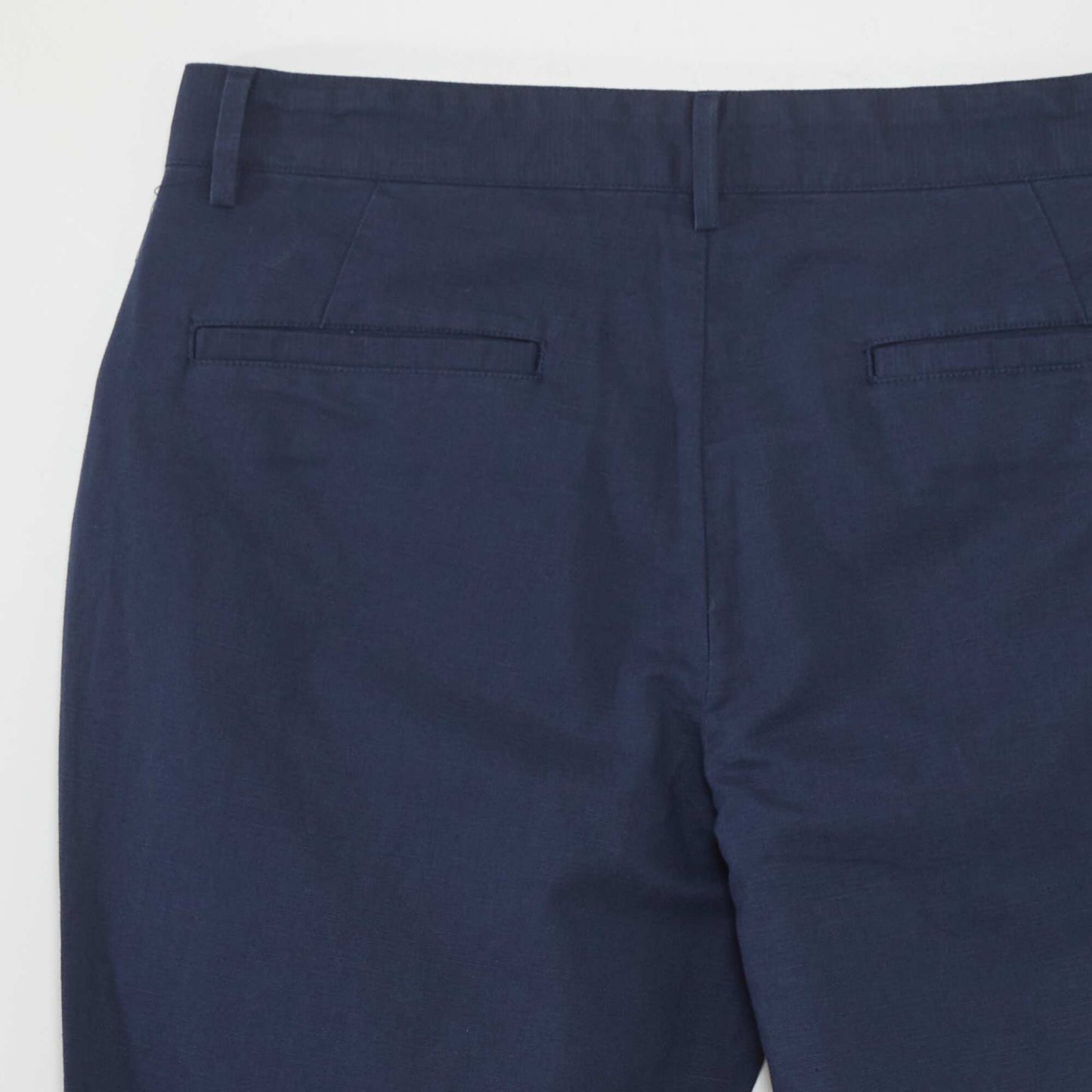 Pantalon chino droit Bleu marine