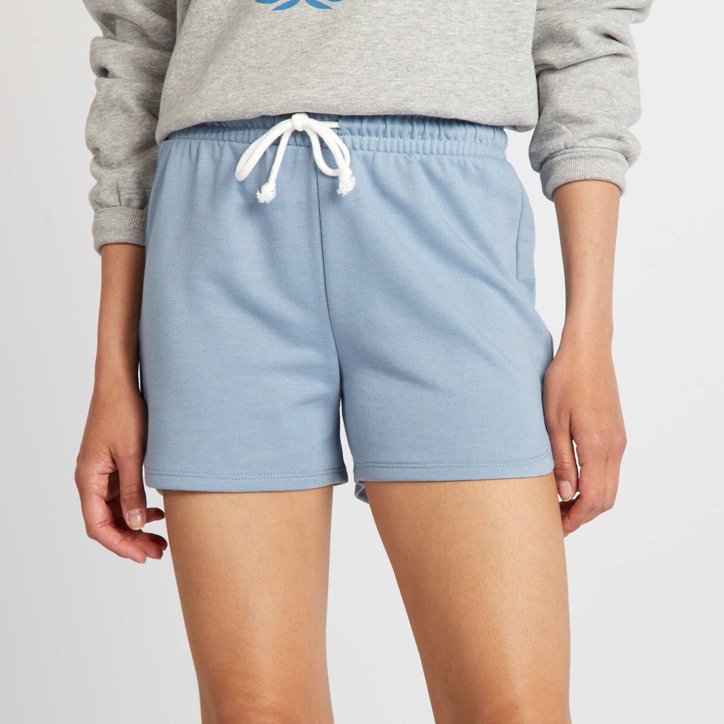 Short de sport Bleu