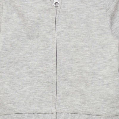 Sweat en molleton à capuche Gris