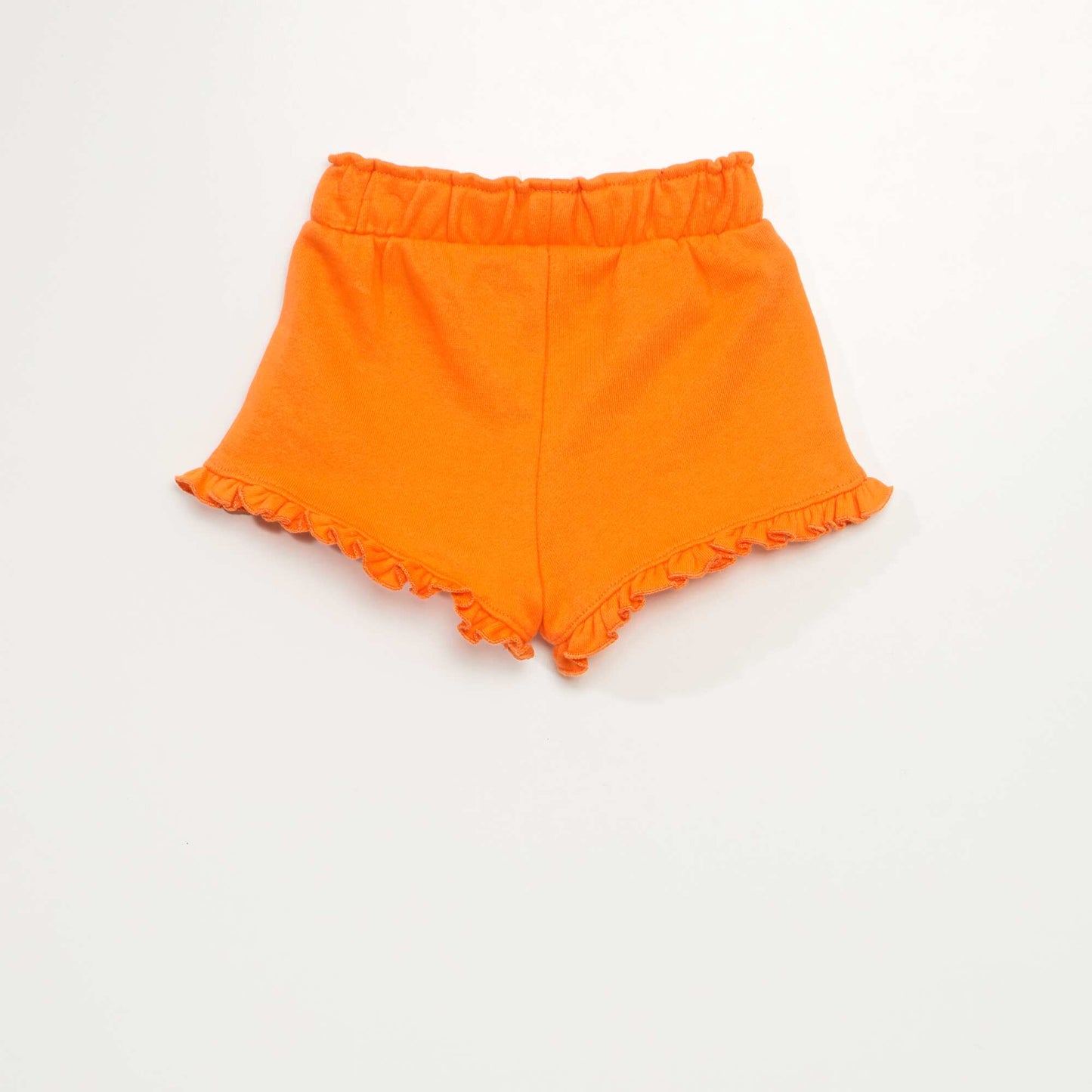 Short avec volants Orange