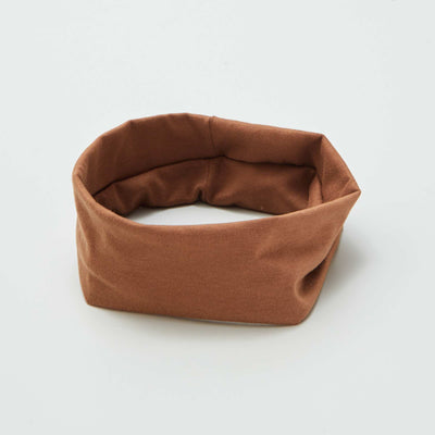 Bandeau pour cheveux uni MARRON