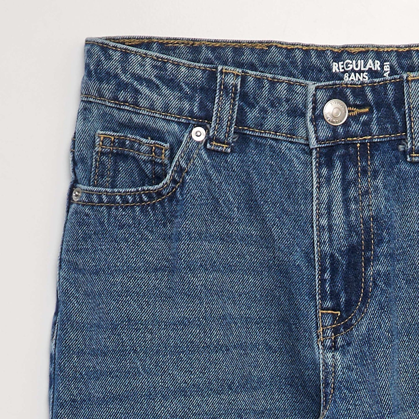 Jean regular 5 poches Bleu