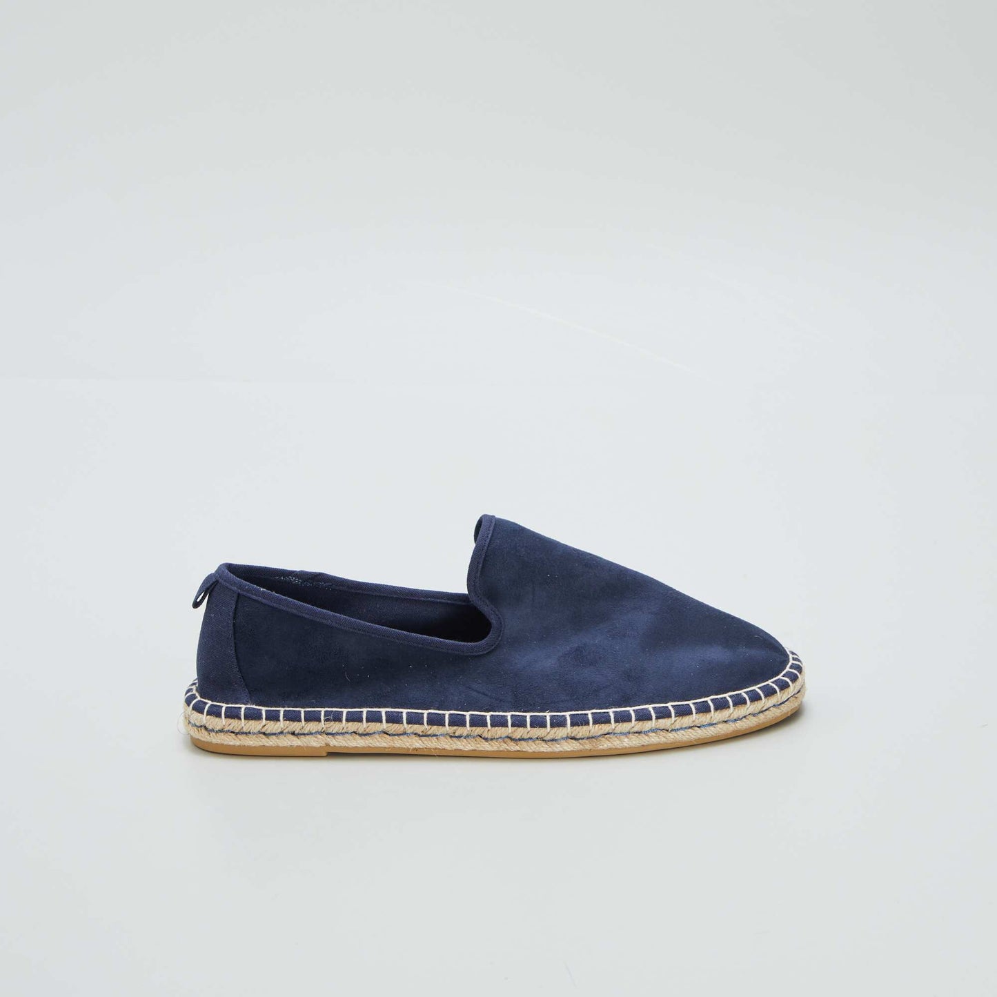 Espadrilles en suédine Bleu