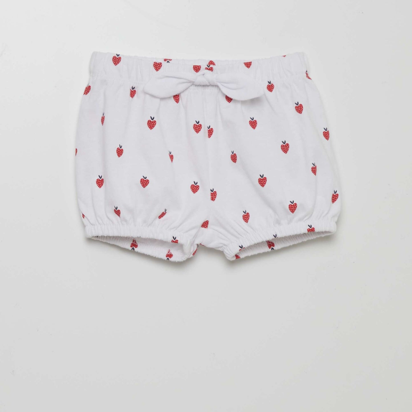 Lot de 2 shorts en jersey Rouge