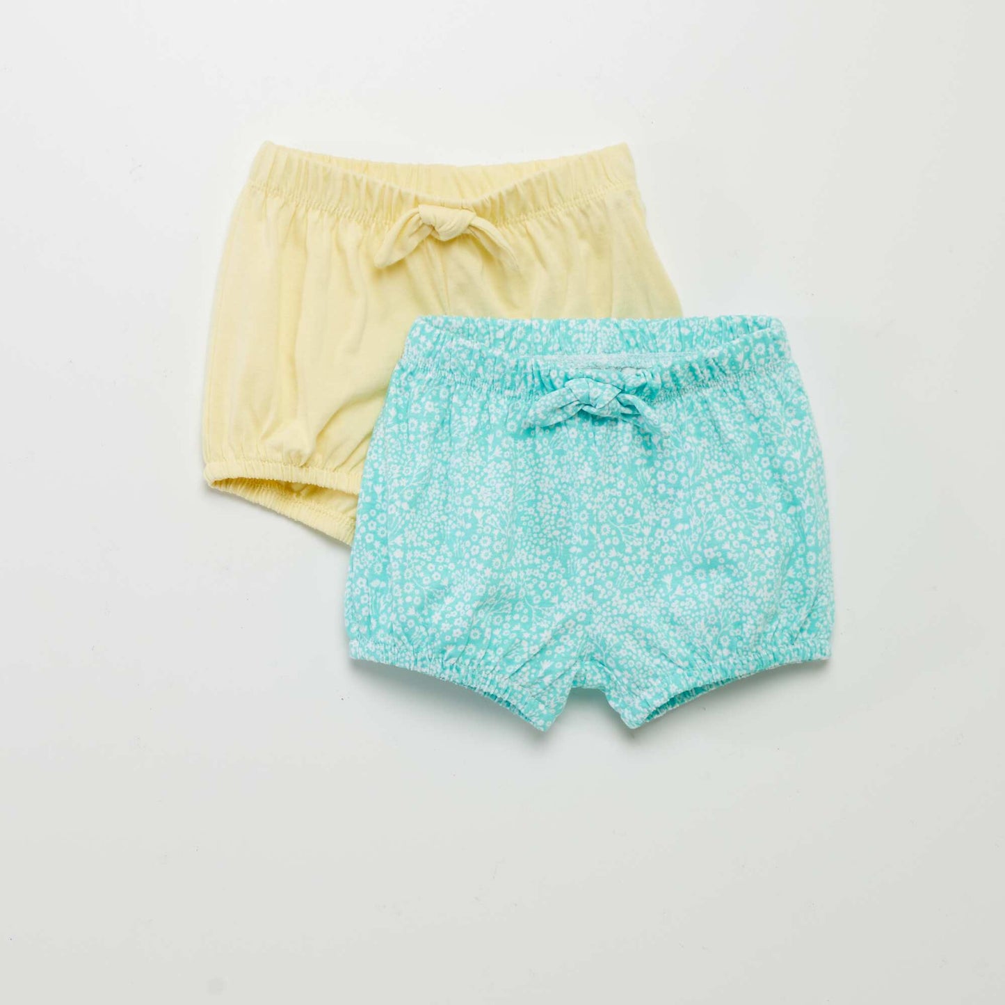 Lot de 2 shorts en jersey Vert