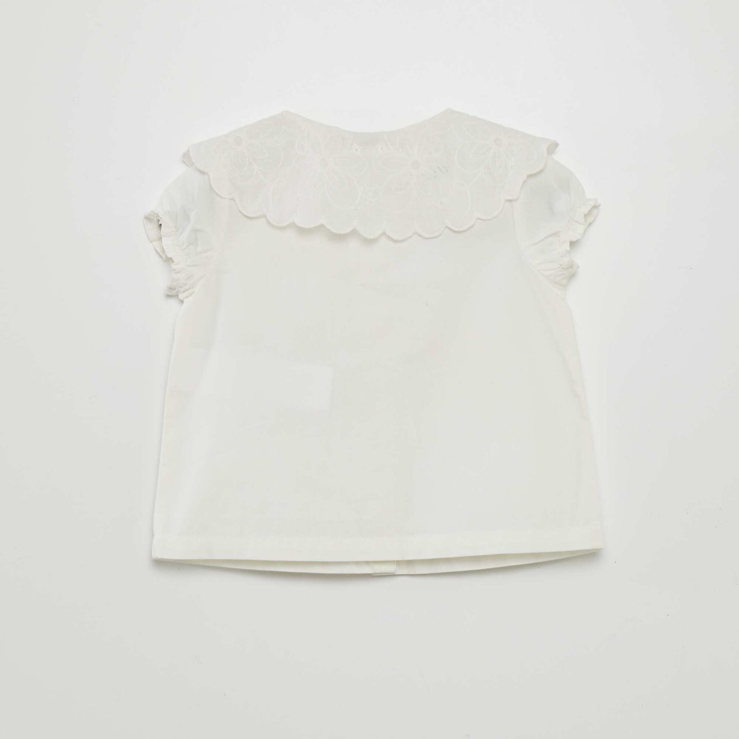 Blouse en popeline blanc