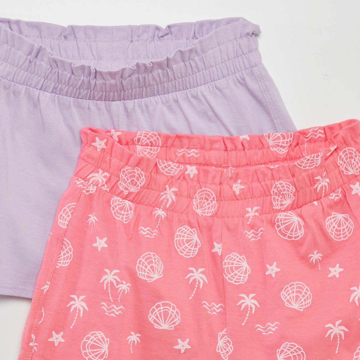 Lot de 2 shorts légers - 2 pièces Rose