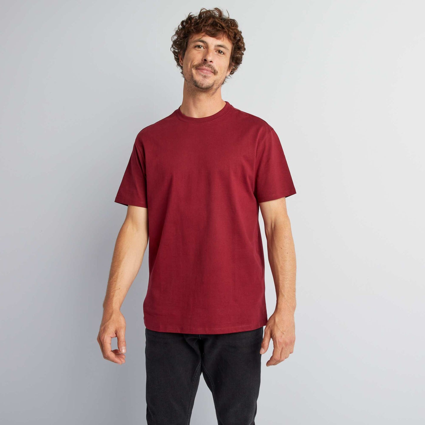 T-shirt à col rond en coton - Tough Cotton™ Rouge