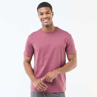 T-shirt à col rond en coton - Tough Cotton™ ROSE