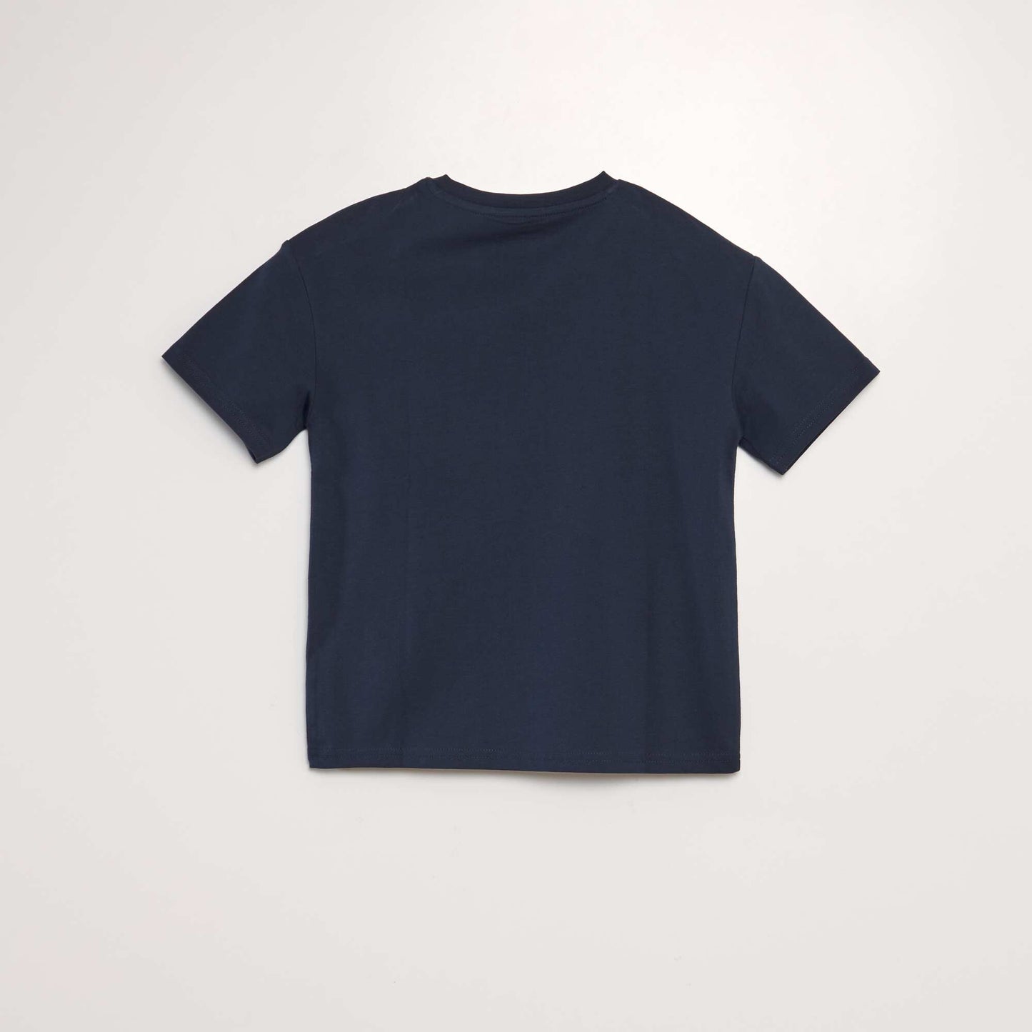 T-shirt uni en maille jersey épaisse - Tough Cotton™ bleu marine