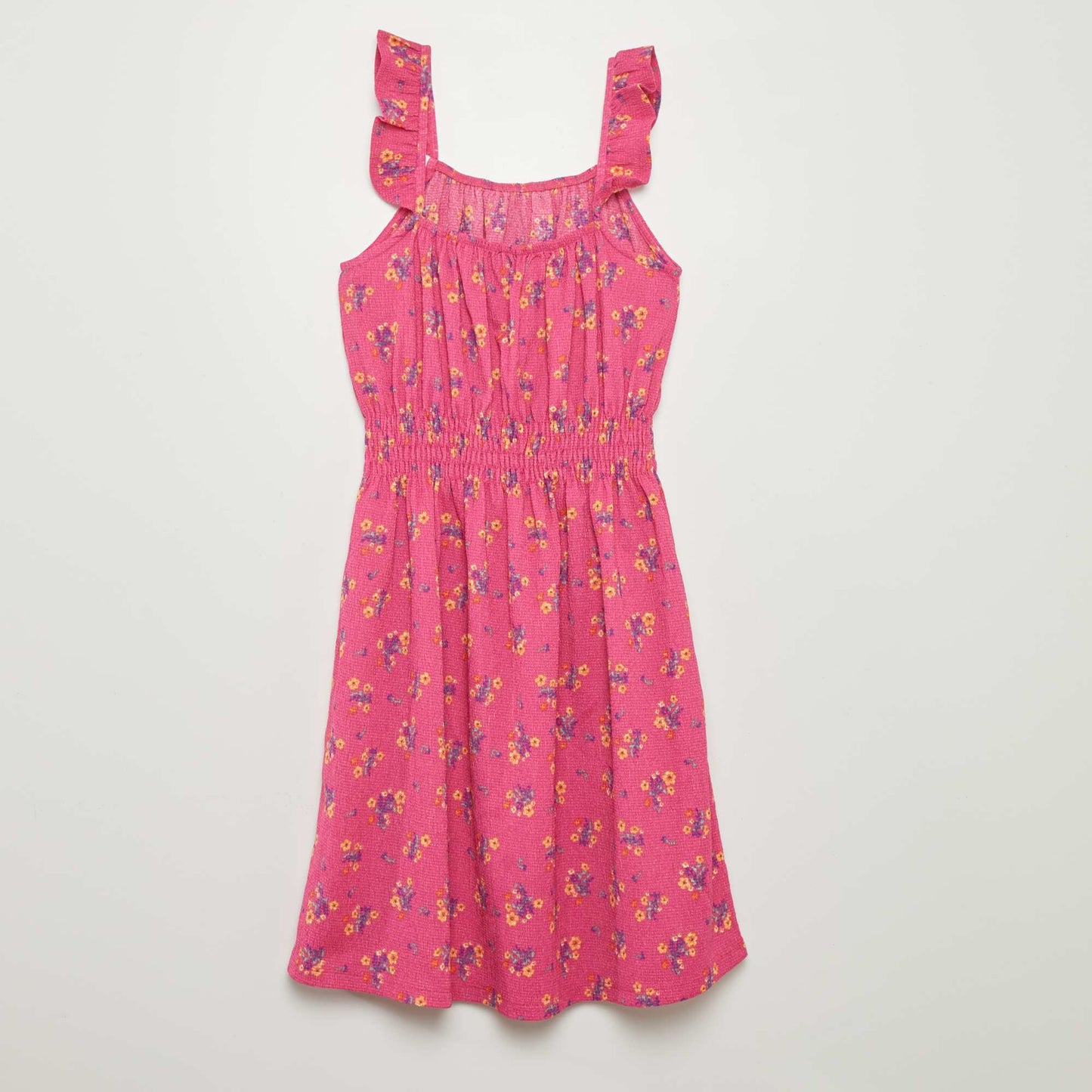 Robe légère imprimée Rose