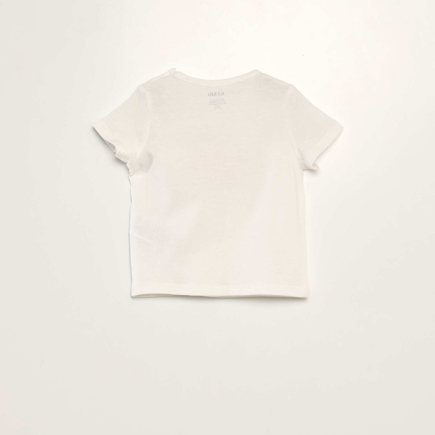 T-shirt fête des mères Blanc cœur