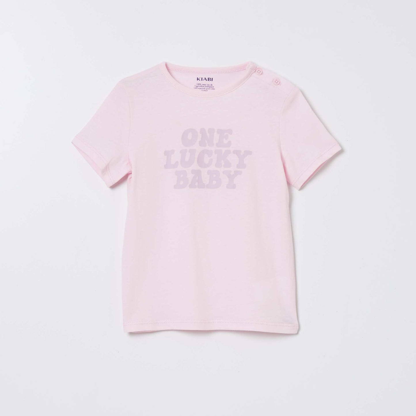 T-shirt en coton imprimé ROSE