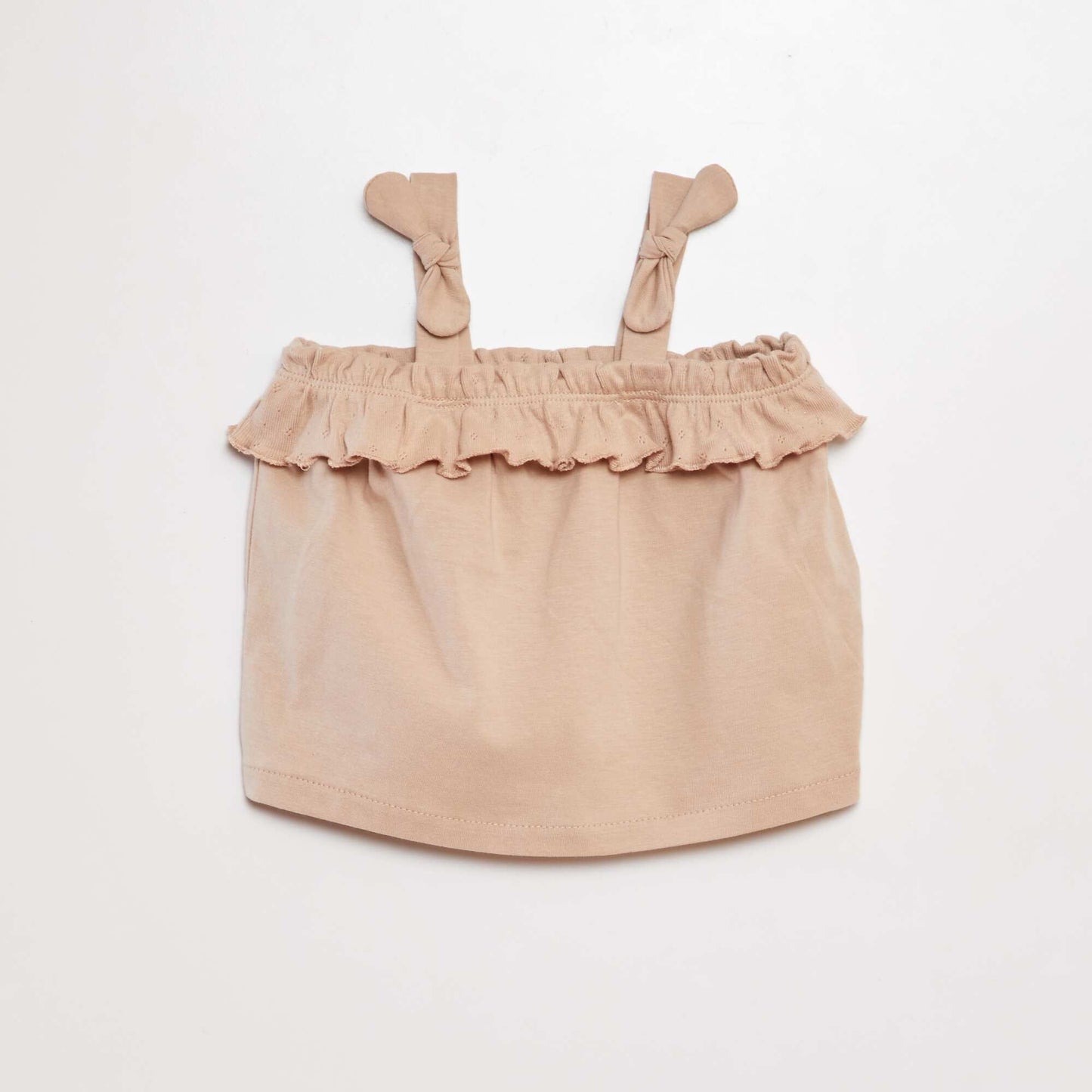 Ensemble top + bloomer + bandeau - 3 pièces Beige