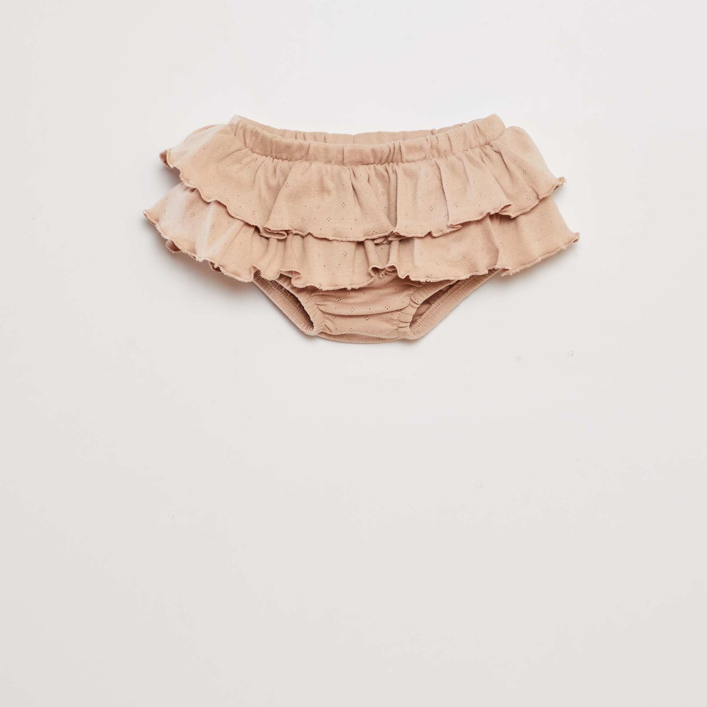 Ensemble top + bloomer + bandeau - 3 pièces Beige