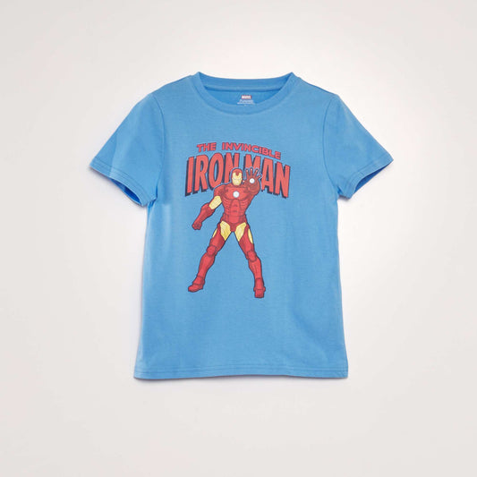 Tee-shirt imprimé 'Marvel' BLEU