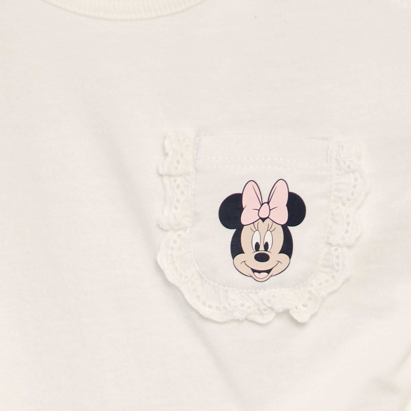 T-shirt 'Disney' avec poche poitrine Blanc