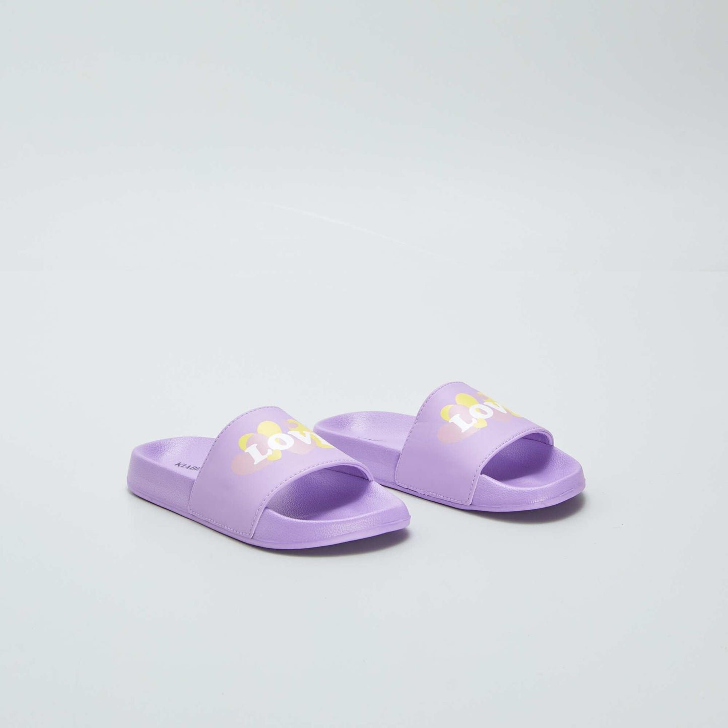 Claquettes de piscine Love Violet