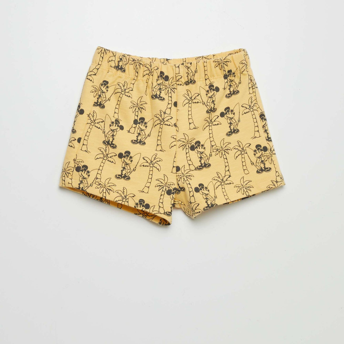 Ensemble t-shirt + short 'Disney' - 2 pièces Blanc/jaune