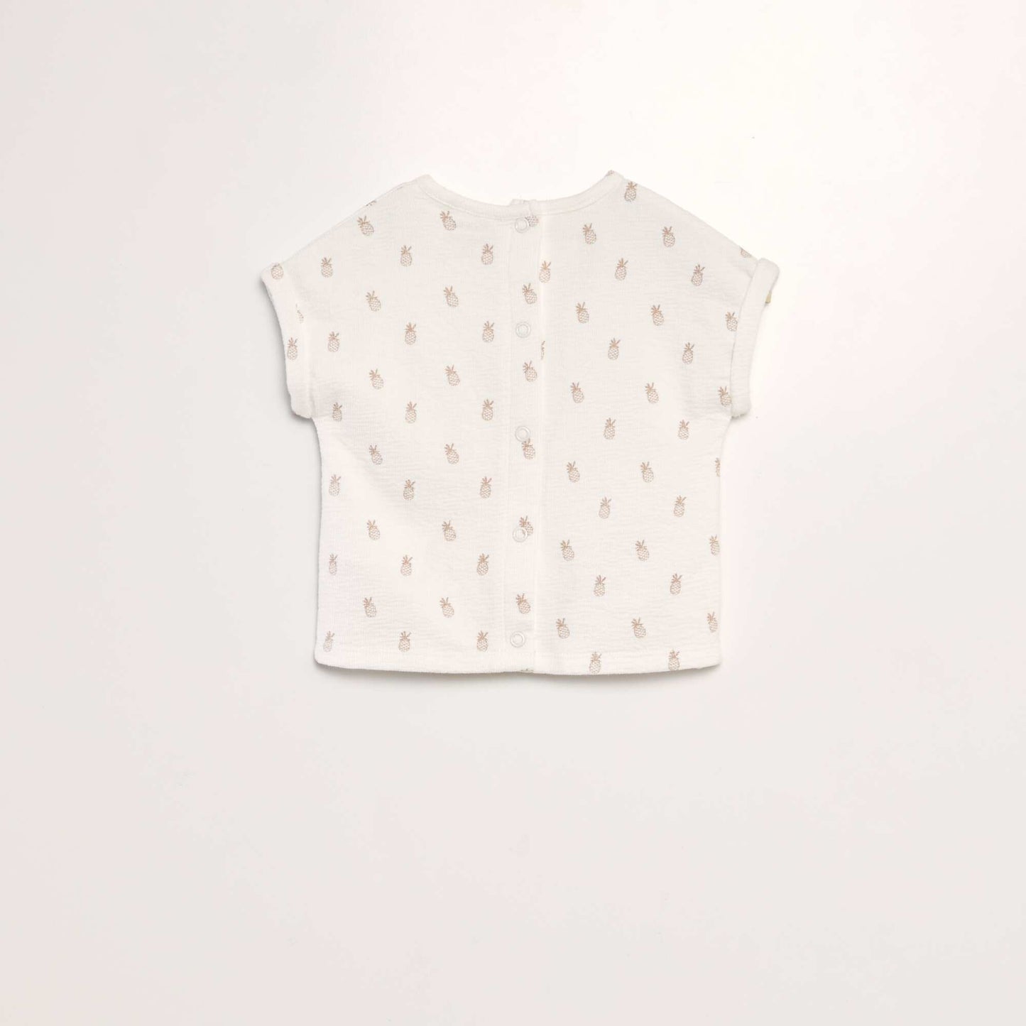 Ensemble t-shirt + bloomer - 2 pièces Blanc