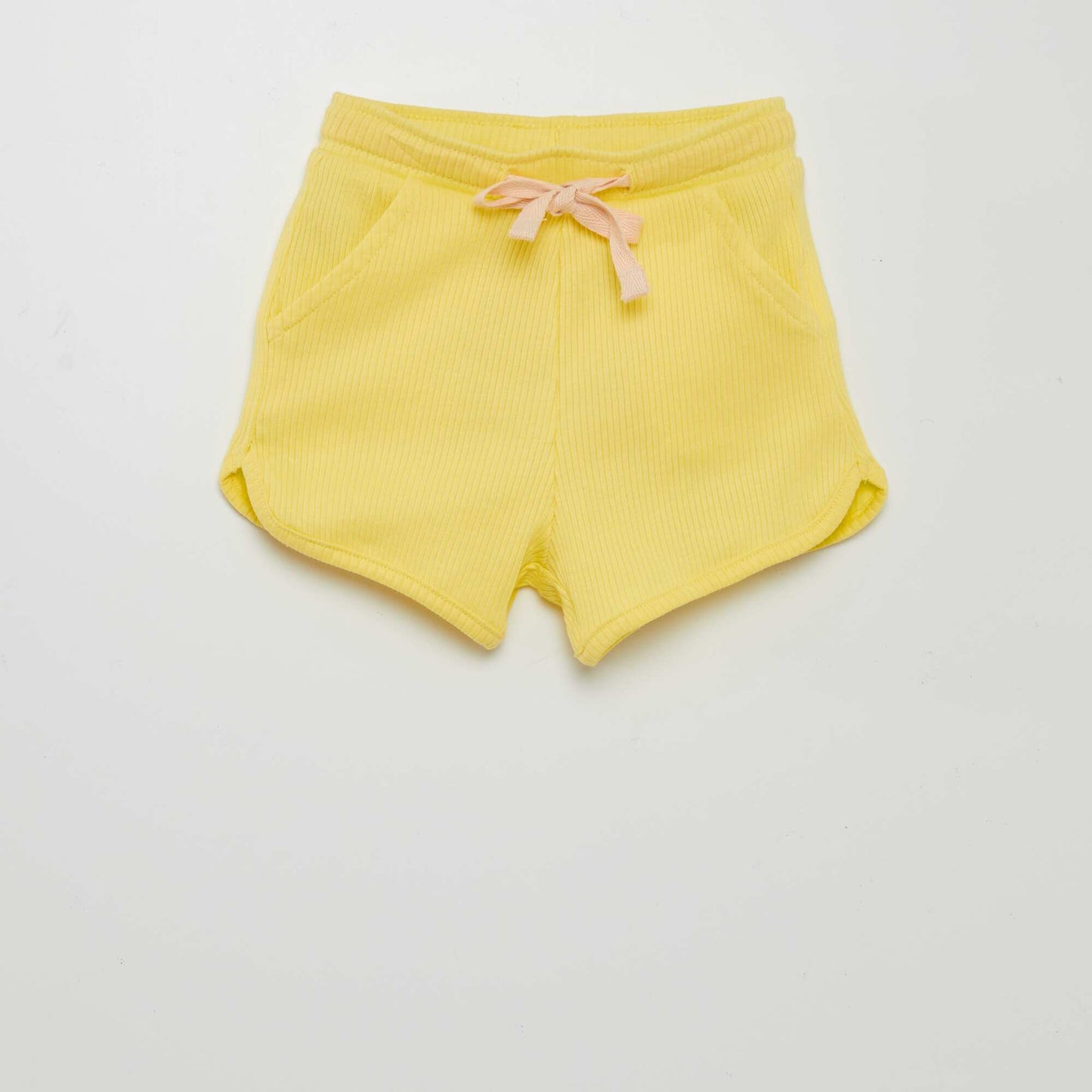 Short côtelé - Grafik Edition jaune