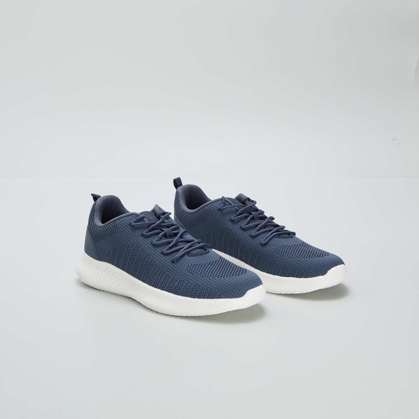 Baskets en mesh esprit running Bleu marine