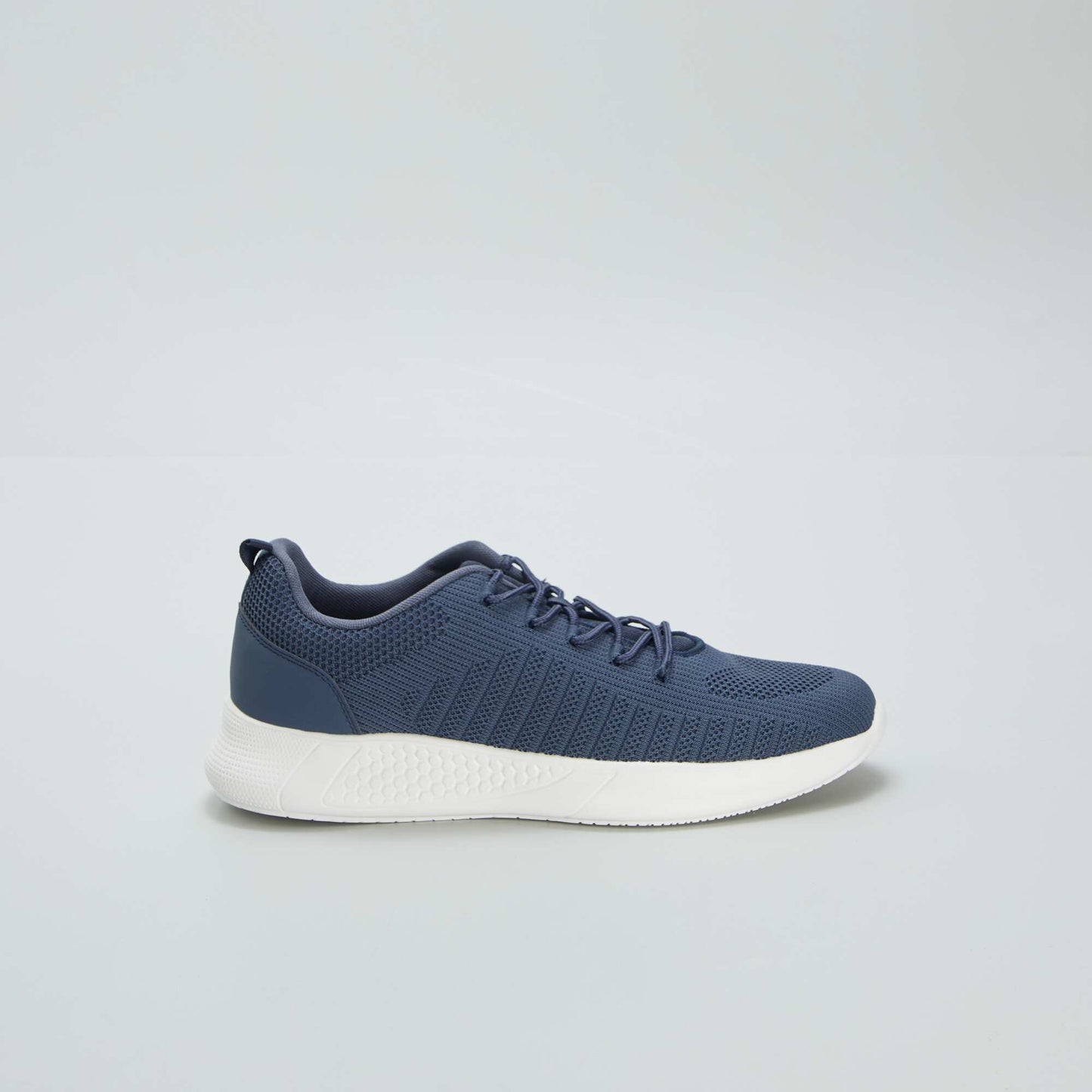 Baskets en mesh esprit running Bleu marine